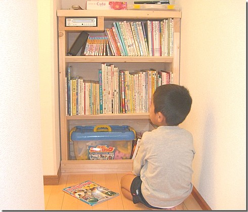 絵本のあるキッズルーム入り口